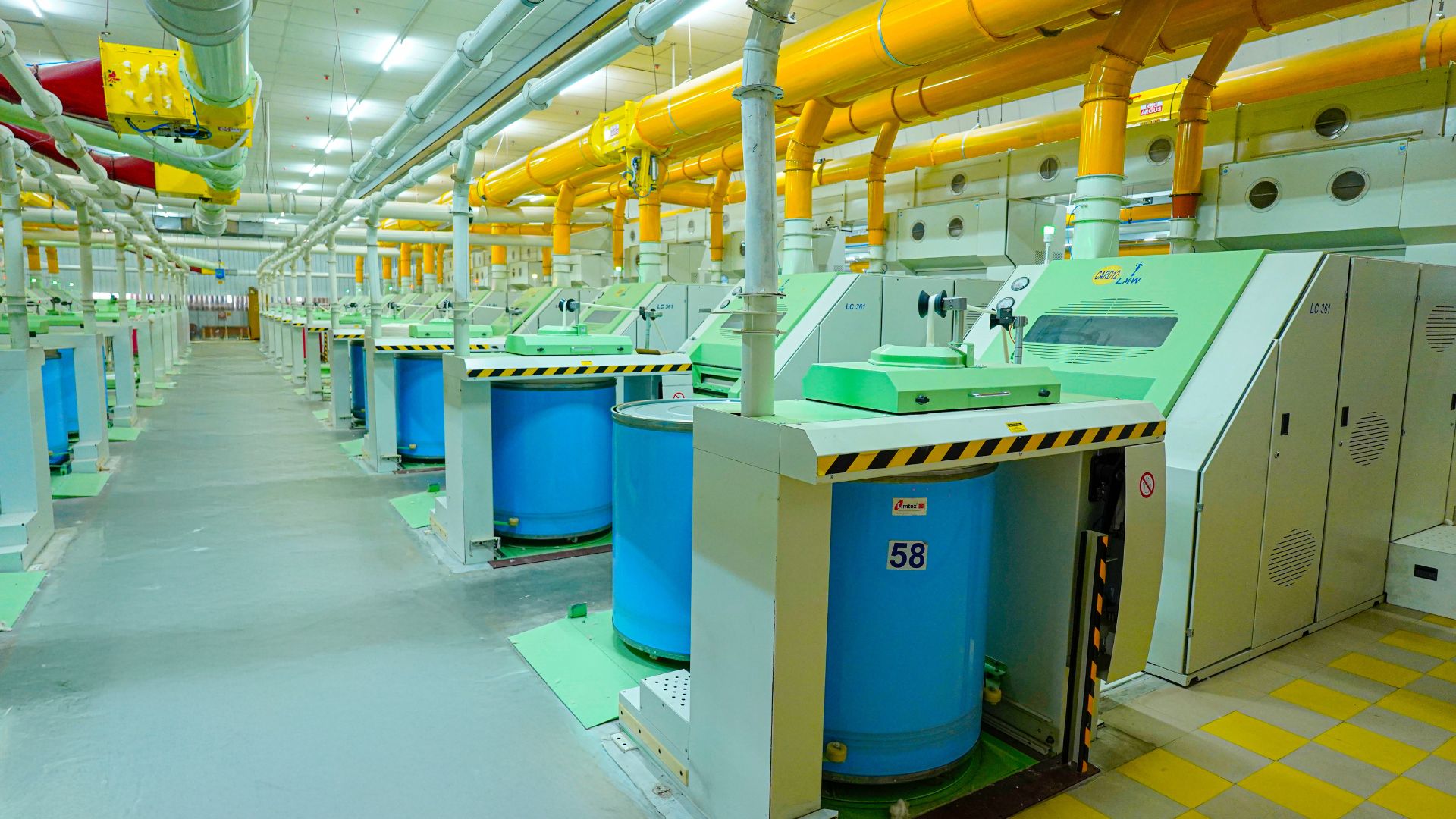 Mahadev Spinning Mills Infrastructure