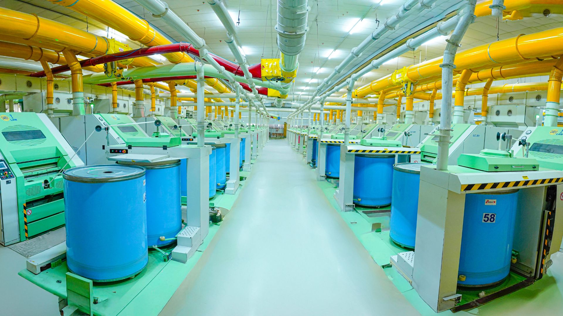 Mahadev Spinning Mills Infrastructure