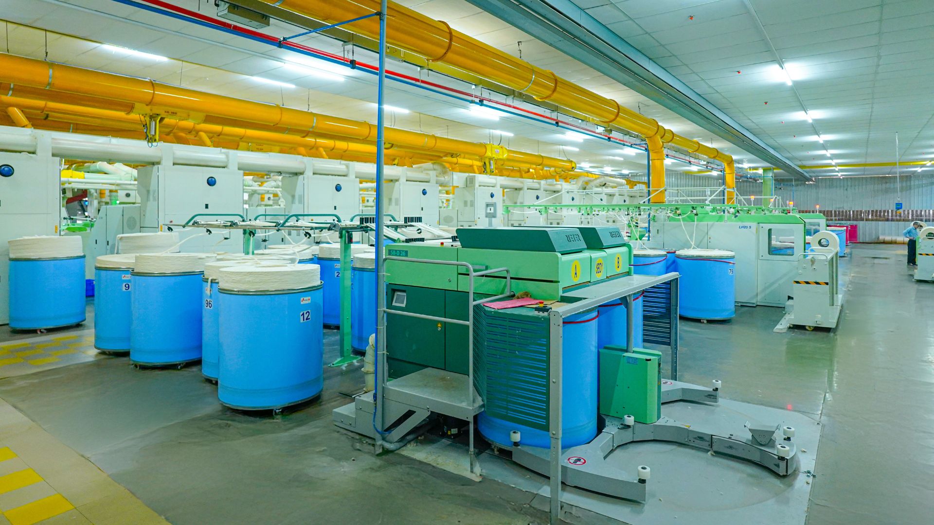 Mahadev Spinning Mills Infrastructure
